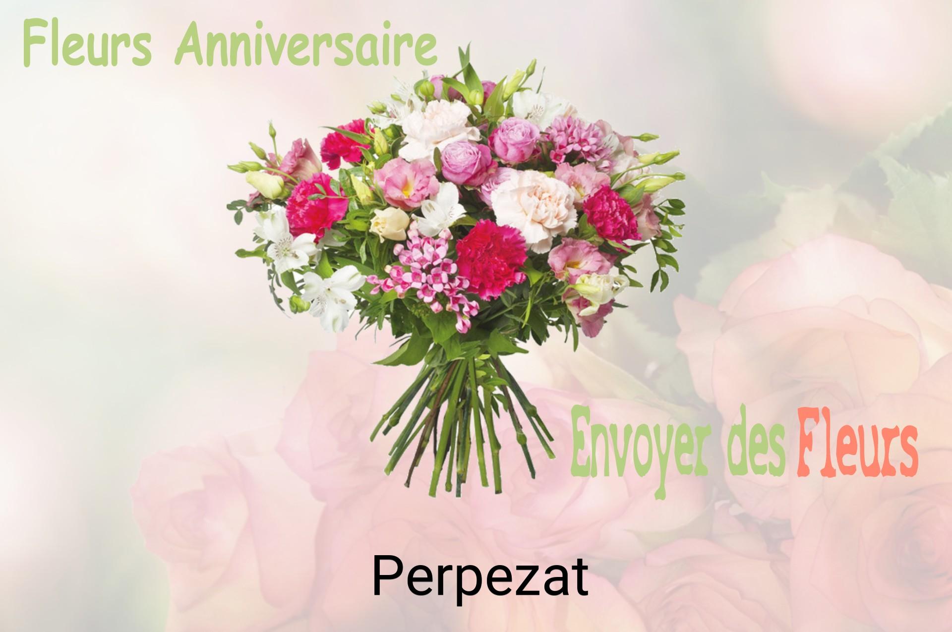 Bouquet de fleurs d’anniversaire livré à Perpezat